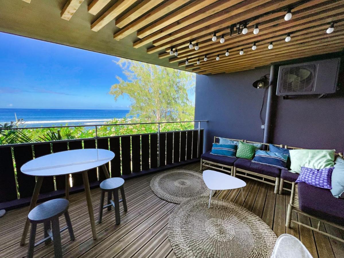 Le Petrel Bleu - Appartement Sur La Plage Des Tortues A Saint-Leu Exteriér fotografie